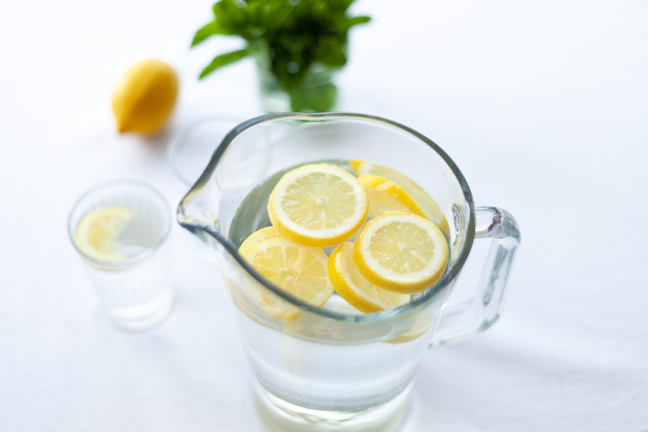 what lemon water good for